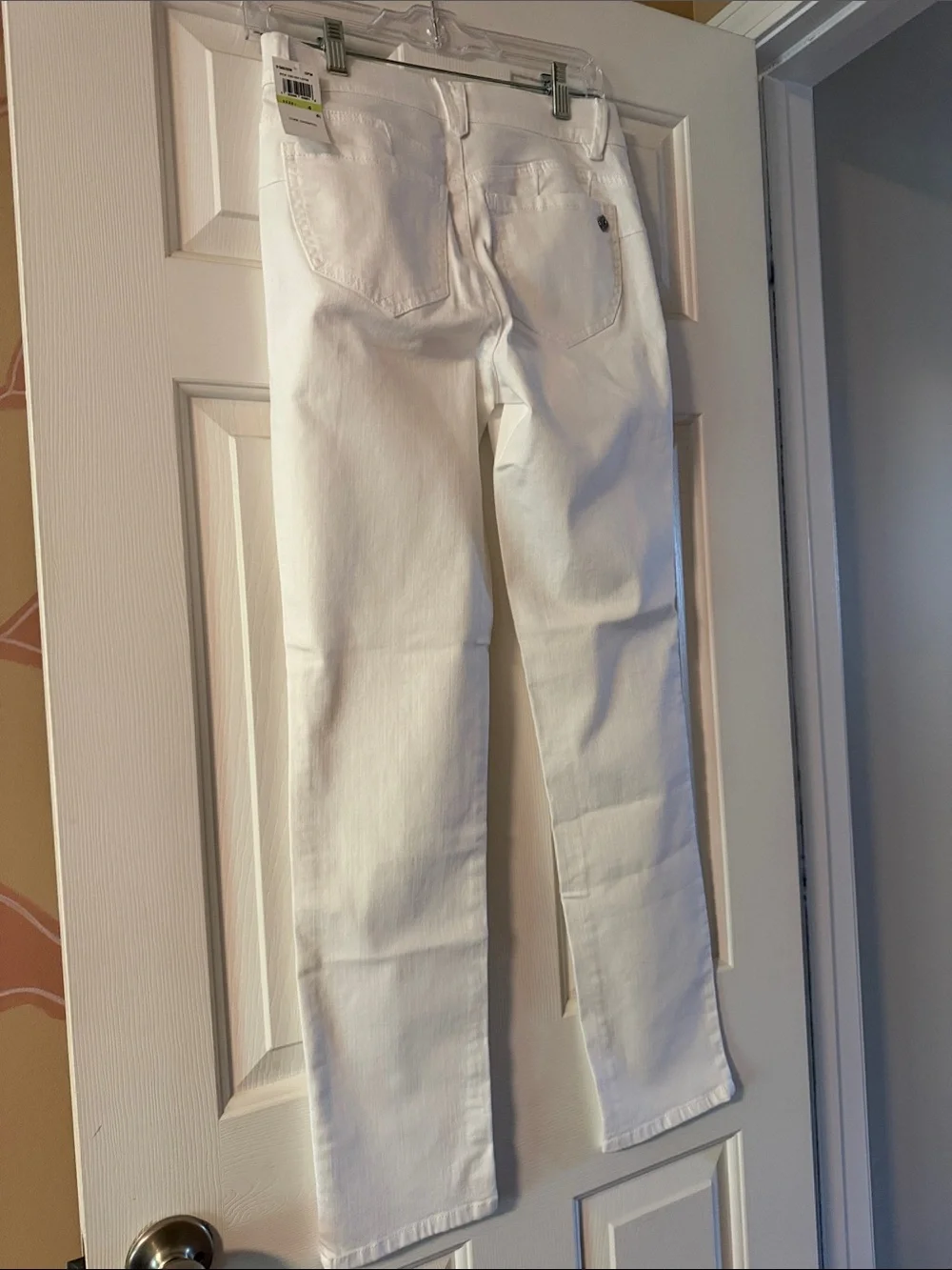 Democracy White Straight-Leg Women’s Jeans